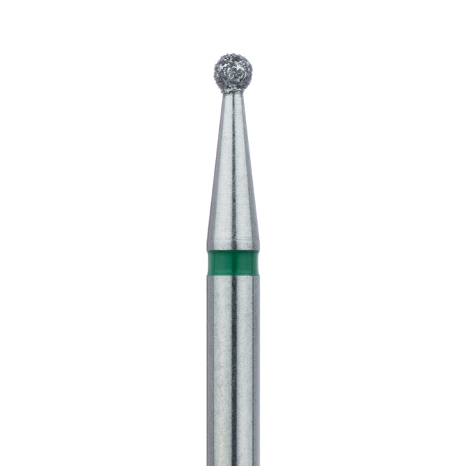 Round Diamond Bur, 1.8mm Ø, Coarse, HP - 801G-018-HP - Avtec Dental