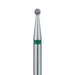 Round Diamond Bur, 1.8mm Ø, Coarse, HP - 801G-018-HP - Avtec Dental