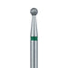 Round Diamond Bur, 2.3mm Ø, Coarse, HP - 801G-023-HP - Avtec Dental