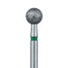 Round Diamond Bur, 5mm Ø, Coarse, HP - 801G-050-HP - Avtec Dental