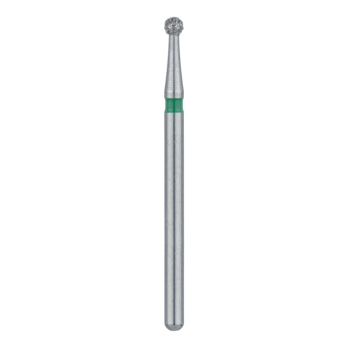 Round Diamond Bur, 1.6mm Ø, Coarse, SU - 801G-016-SU - Avtec Dental