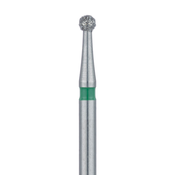 Round Diamond Bur, 1.6mm Ø, Coarse, SU - 801G-016-SU - Avtec Dental