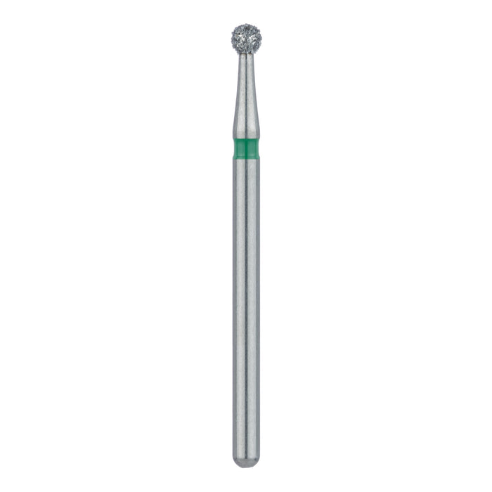 Round Diamond Bur, 1.8mm Ø, Coarse, SU - 801G-018-SU - Avtec Dental
