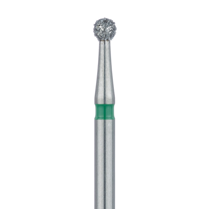 Round Diamond Bur, 1.8mm Ø, Coarse, SU - 801G-018-SU - Avtec Dental