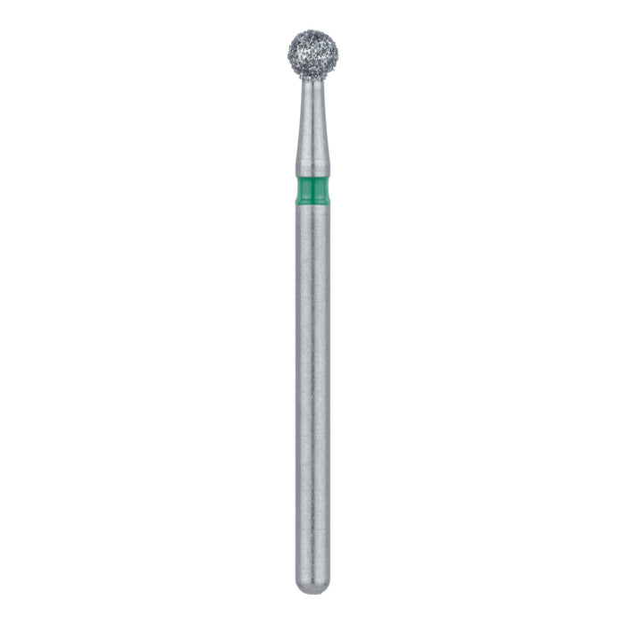 Round Diamond Bur, 2.3mm Ø, Coarse, SU - 801G-023-SU - Avtec Dental