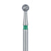 Round Diamond Bur, 2.3mm Ø, Coarse, SU - 801G-023-SU - Avtec Dental