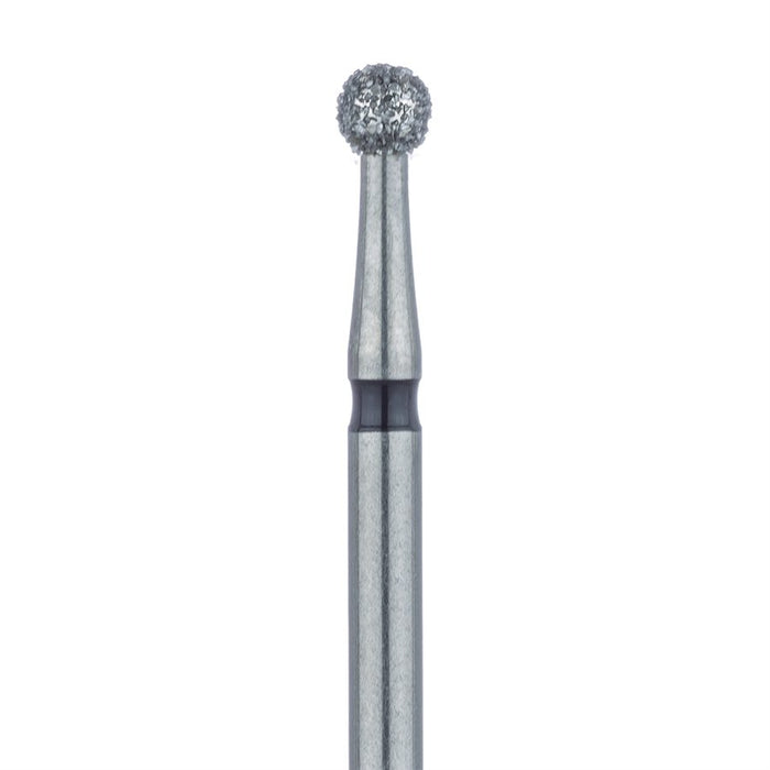 Round Diamond Bur, 2.1mm Ø, Super Coarse, FG - 801H-021-FG - Avtec Dental