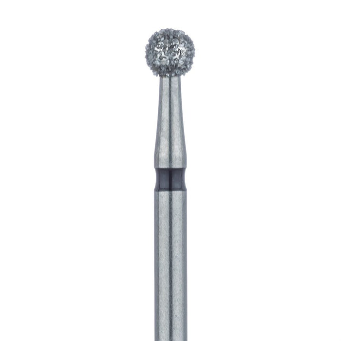 Round Diamond Bur, 2.5mm Ø, Super Coarse, FG - 801H-025-FG - Avtec Dental