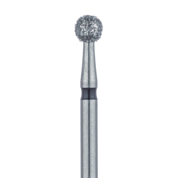 Round Diamond Bur, 2.7mm Ø, Super Coarse, FG - 801H-027-FG - Avtec Dental