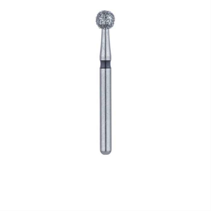 Round Diamond Bur, 2.7mm Ø, Super Coarse, FG - 801H-027-FG - Avtec Dental