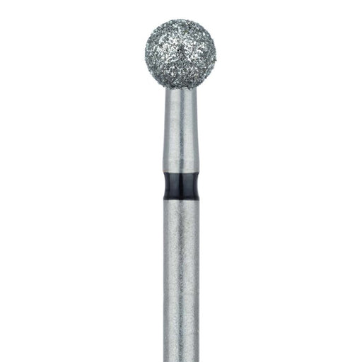 Round Diamond Bur, 3.1mm Ø, Super Coarse, SU - 801H-031-SU - Avtec Dental