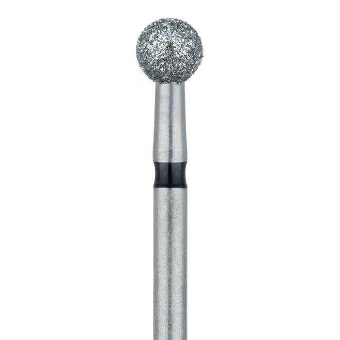 Round Diamond Bur, 3.1mm Ø, Super Coarse, SU - 801H-031-SU - Avtec Dental