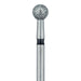 Round Diamond Bur, 3.1mm Ø, Super Coarse, SU - 801H-031-SU - Avtec Dental