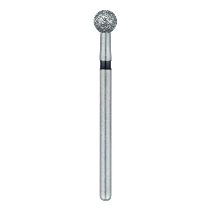 Round Diamond Bur, 3.1mm Ø, Super Coarse, SU - 801H-031-SU - Avtec Dental