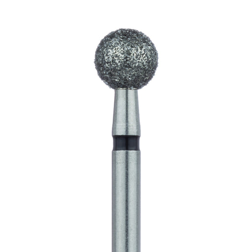 Round Diamond Bur, 5mm Ø, Super Coarse, HP - 801H-050-HP - Avtec Dental