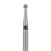 Round Diamond Bur, 1.4mm Ø, Super Coarse, SU - 801H-014-SU - Avtec Dental