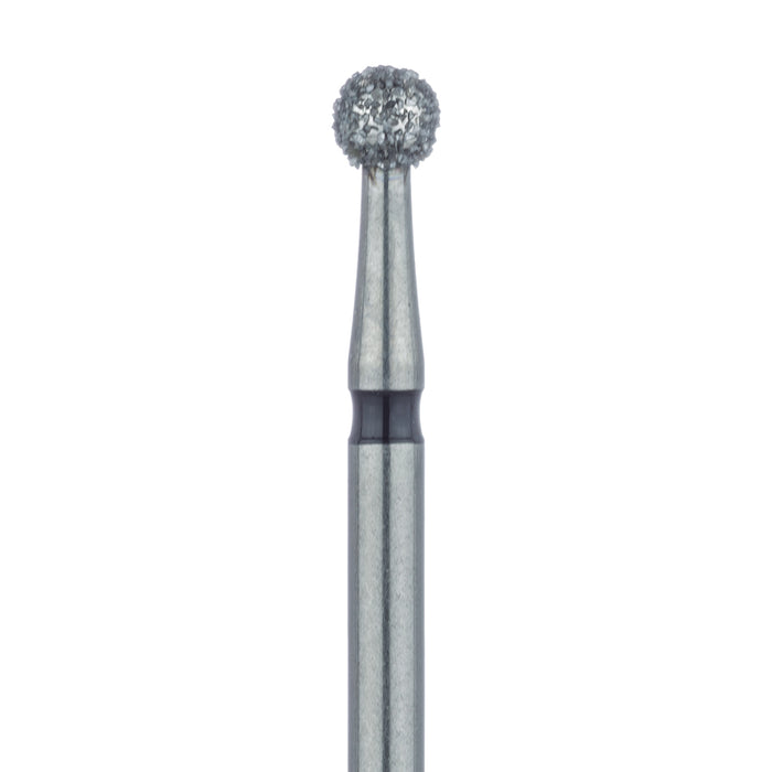 Round Diamond Bur, 2.3mm Ø, Super Coarse, SU - 801H-023-SU - Avtec Dental