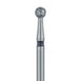 Round Diamond Bur, 2.3mm Ø, Super Coarse, SU - 801H-023-SU - Avtec Dental