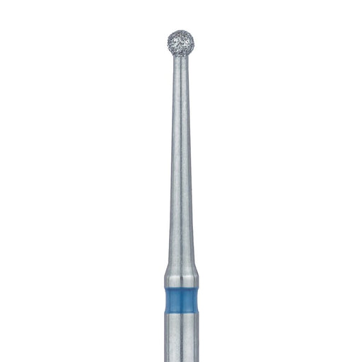 Long Round Diamond Bur, 1.2mm Ø, Medium, FG - 801L-012-FG - Avtec Dental