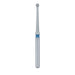 Long Round Diamond Bur, 1.2mm Ø, Medium, FG - 801L-012-FG - Avtec Dental