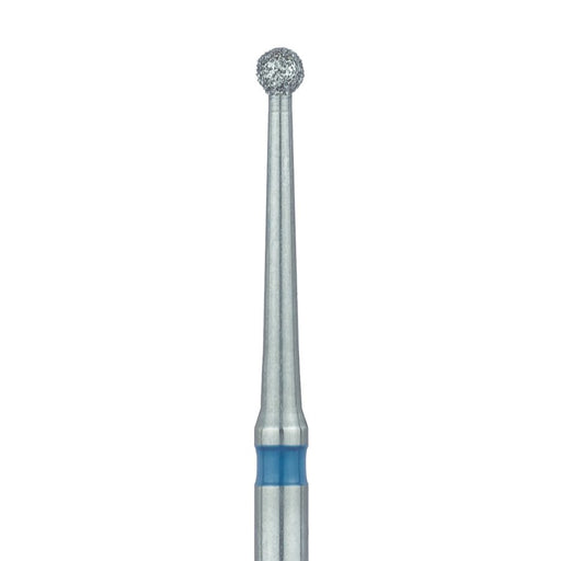 Long Round Diamond Bur, 1.4mm Ø, Medium, FG - 801L-014-FG - Avtec Dental