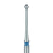 Long Round Diamond Bur, 1.4mm Ø, Medium, FG - 801L-014-FG - Avtec Dental