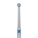 Long Round Diamond Bur, 1.6mm Ø, Medium, FG - 801L-016-FG - Avtec Dental