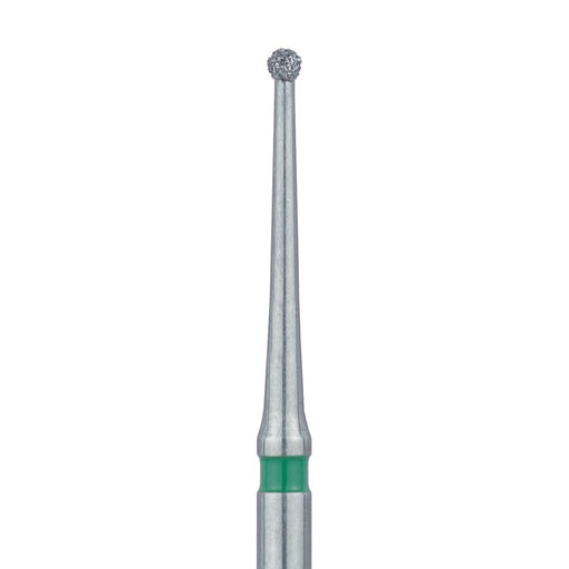 Long Round Diamond Bur, 1mm Ø, Coarse, FG - 801LG-010-FG - Avtec Dental