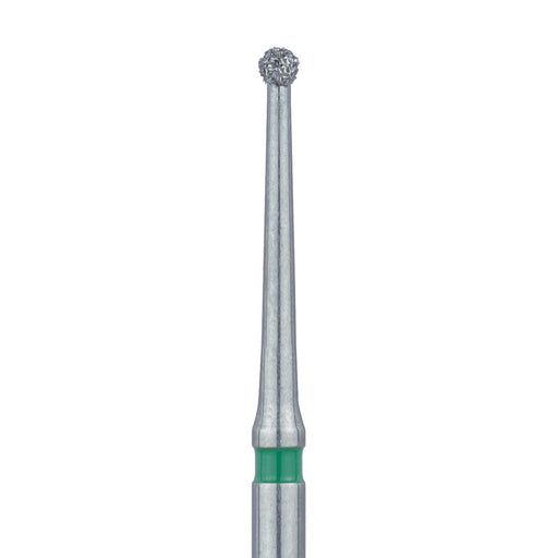Long Round Diamond Bur, 1.2mm Ø, Coarse, FG - 801LG-012-FG - Avtec Dental