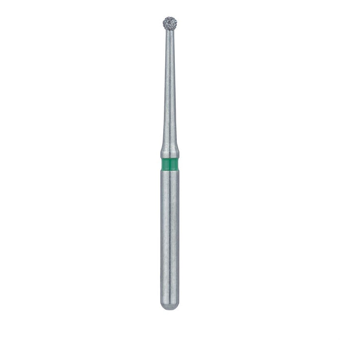 Long Round Diamond Bur, 1.2mm Ø, Coarse, FG - 801LG-012-FG - Avtec Dental
