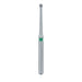 Long Round Diamond Bur, 1.2mm Ø, Coarse, FG - 801LG-012-FG - Avtec Dental