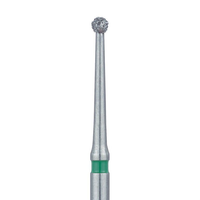Long Round Diamond Bur, 1.4mm Ø, Coarse, FG - 801LG-014-FG - Avtec Dental