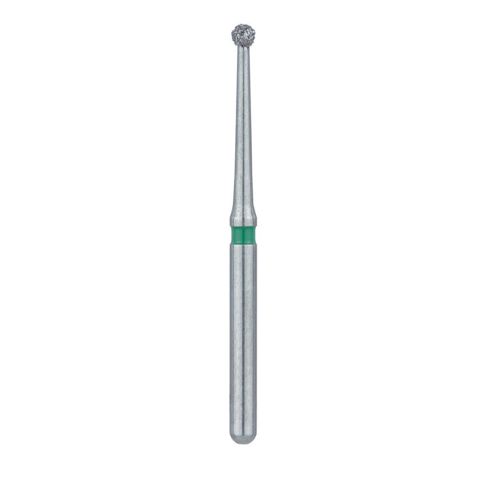 Long Round Diamond Bur, 1.4mm Ø, Coarse, FG - 801LG-014-FG - Avtec Dental