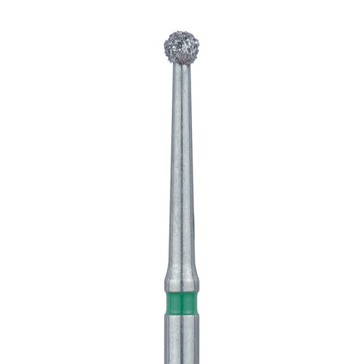 Long Round Diamond Bur, 1.6mm Ø, Coarse, FG - 801LG-016-FG - Avtec Dental