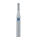 Round Diamond Bur, With Neck, 1mm Ø, Medium, FG - 802-010-FG - Avtec Dental