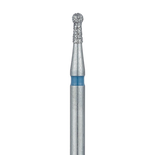Round Diamond Bur, With Neck, 1.2mm Ø, Medium, FG - 802-012-FG - Avtec Dental