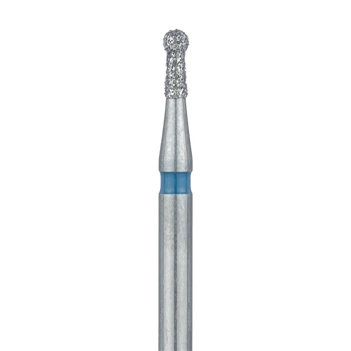 Round Diamond Bur, With Neck, 1.2mm Ø, Medium, FG - 802-012-FG - Avtec Dental