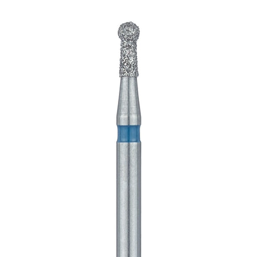 Round Diamond Bur, With Neck, 1.4mm Ø, Medium, FG - 802-014-FG - Avtec Dental