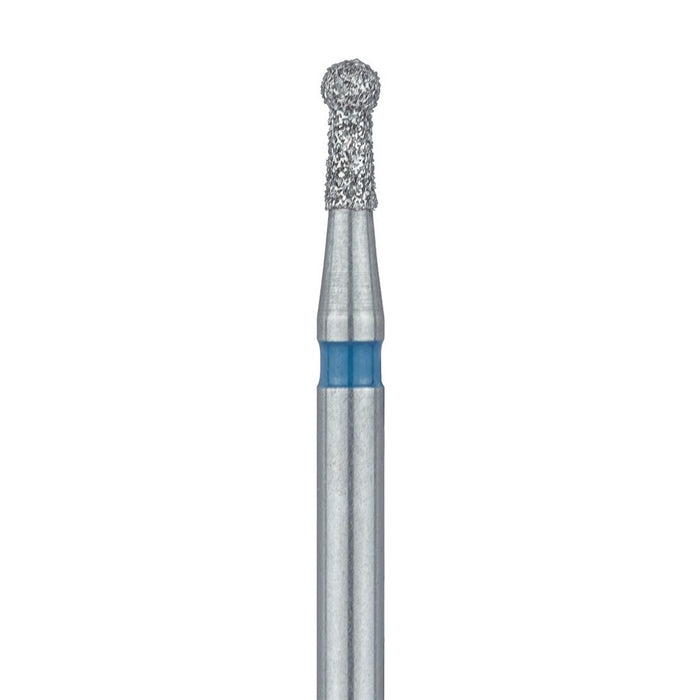 Round Diamond Bur, With Neck, 1.4mm Ø, Medium, FG - 802-014-FG - Avtec Dental