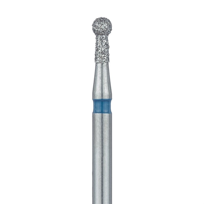 Round Diamond Bur, With Neck, 1.6mm Ø, Medium, FG - 802-016-FG - Avtec Dental