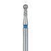 Round Diamond Bur, With Neck, 1.6mm Ø, Medium, FG - 802-016-FG - Avtec Dental