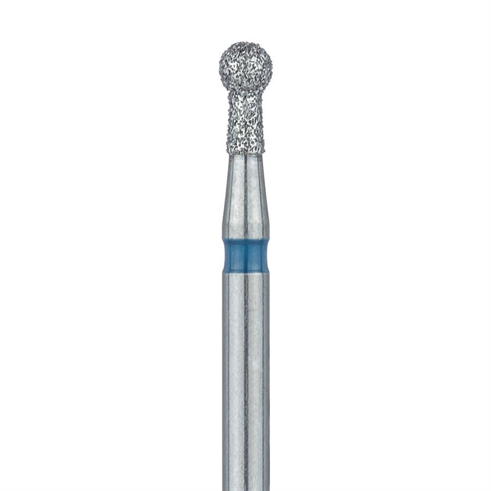 Round Diamond Bur, With Neck, 1.8mm Ø, Medium, FG - 802-018-FG - Avtec Dental