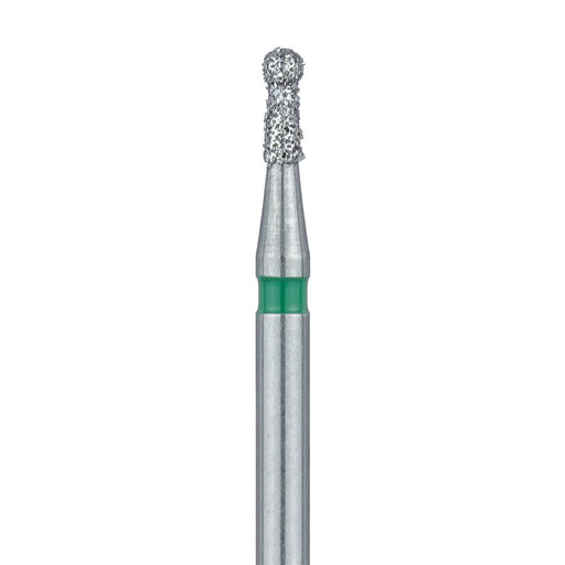 Round Diamond Bur, With Neck, 1.2mm Ø, Coarse, FG - 802G-012-FG - Avtec Dental
