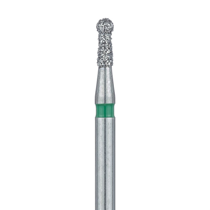 Round Diamond Bur, With Neck, 1.4mm Ø, Coarse, FG - 802G-014-FG - Avtec Dental