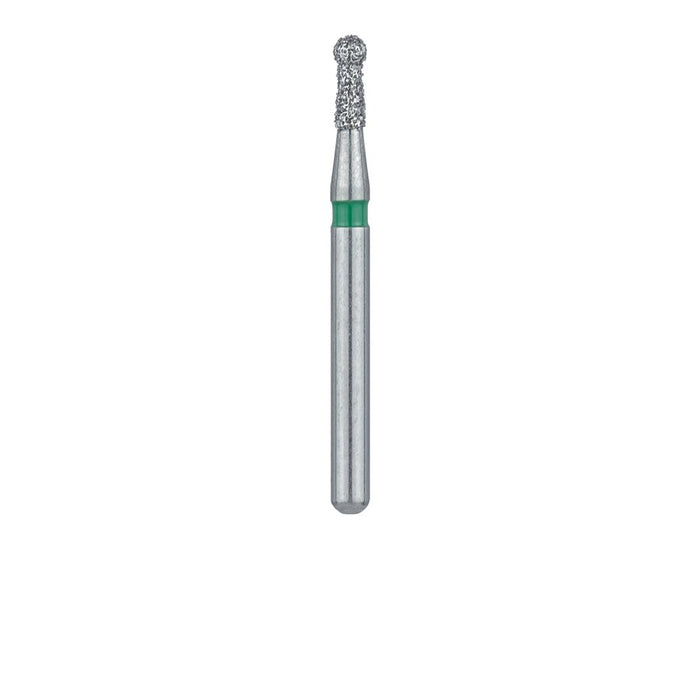 Round Diamond Bur, With Neck, 1.4mm Ø, Coarse, FG - 802G-014-FG - Avtec Dental