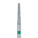 Round Tapered Diamond Bur, Safe End, 1.4mm Ø, Coarse, FGL - 802KG-014-FGL - Avtec Dental