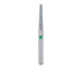 Round Tapered Diamond Bur, Safe End, 1.4mm Ø, Coarse, FG - 802KG-014-FG - Avtec Dental