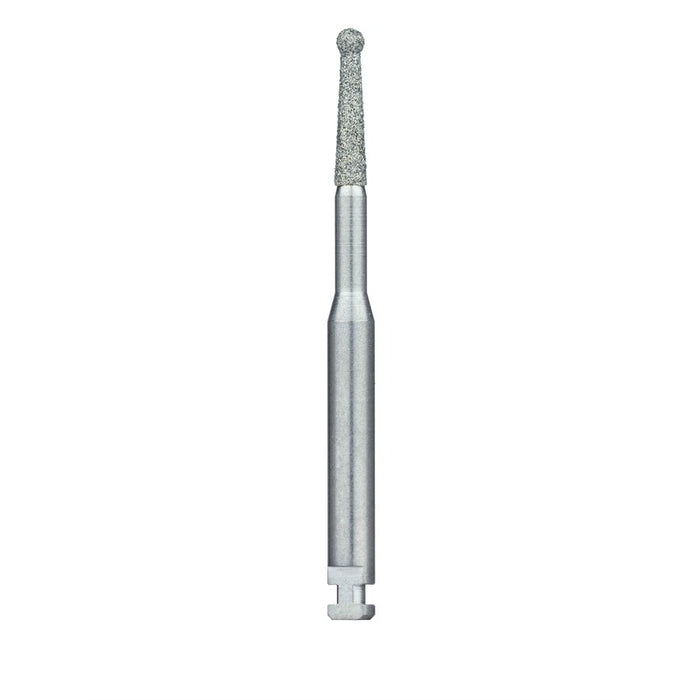 Round Diamond Bur, With Neck, 1.4mm Ø, Medium, RAL - 802L-014-RAL - Avtec Dental
