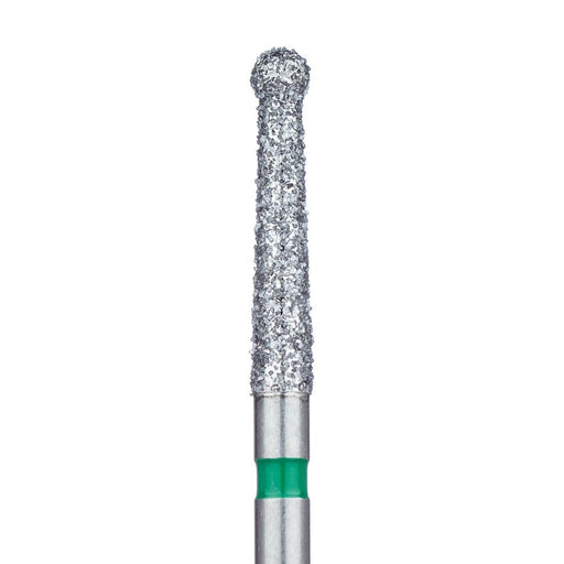 Round Diamond Bur, With Neck, 1.9mm Ø, Coarse, FG - 802LG-019-FG - Avtec Dental