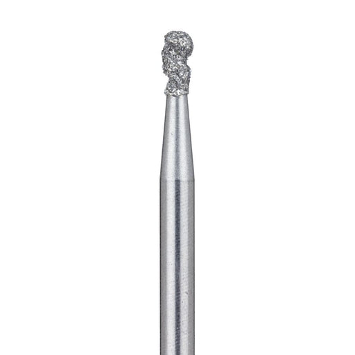 Diamond, Cool & Efficient, Pear, 1.6mm Ø, FG - 808D-016-FG - Avtec Dental